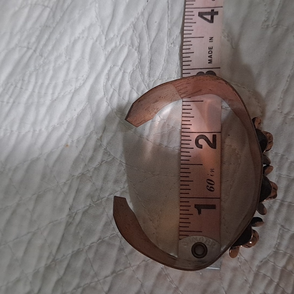 Copper cuff bracelet